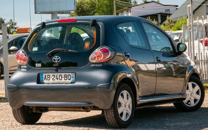 Toyota Aygo cena 10000 przebieg: 216034, rok produkcji 2009 z Rybnik małe 232